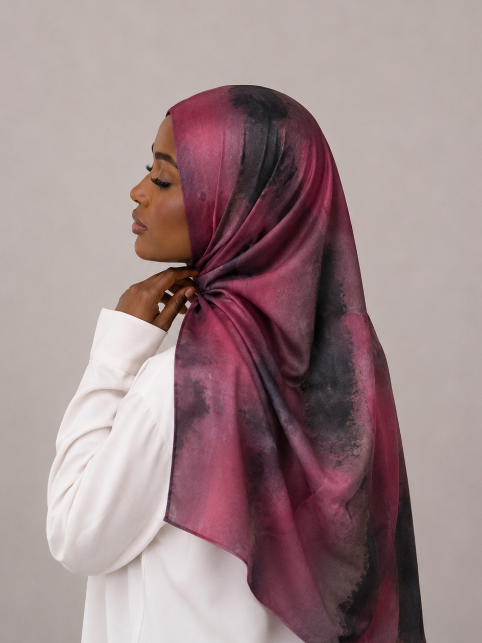 VOILE EN SATIN